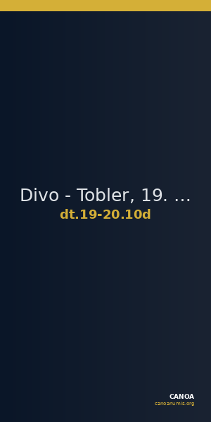 Divo - Tobler, 19. Jh. / 20 Jh. 10d — CANOA
