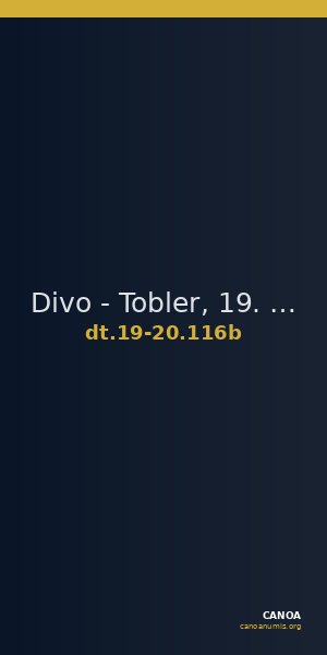 Divo - Tobler, 19. Jh. / 20 Jh. 116b — CANOA