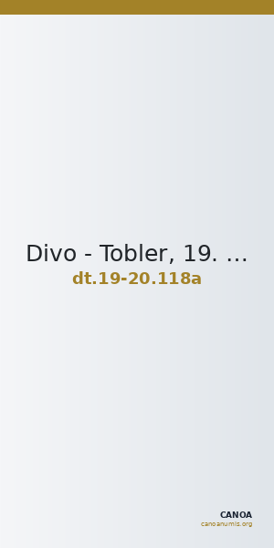 Divo - Tobler, 19. Jh. / 20 Jh. 118a — CANOA