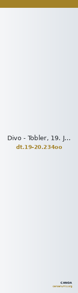 Divo - Tobler, 19. Jh. / 20 Jh. 234oo — CANOA