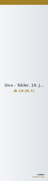 Divo - Tobler, 19. Jh. / 20 Jh. 7c — CANOA