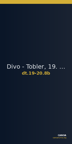 Divo - Tobler, 19. Jh. / 20 Jh. 8b — CANOA