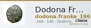 Dodona Franke 1961 Dodona Group III — CANOA