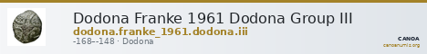 Dodona Franke 1961 Dodona Group III — CANOA