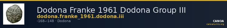 Dodona Franke 1961 Dodona Group III — CANOA