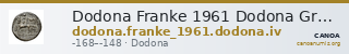 Dodona Franke 1961 Dodona Group IV — CANOA