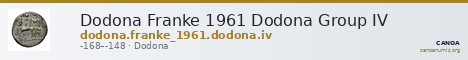 Dodona Franke 1961 Dodona Group IV — CANOA