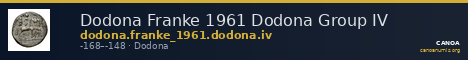 Dodona Franke 1961 Dodona Group IV — CANOA