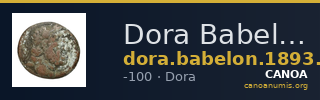 Dora Babelon 1893 1424 — CANOA