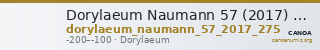 Dorylaeum Naumann 57 (2017) 275 — CANOA