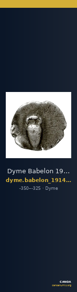Dyme Babelon 1914 832 — CANOA