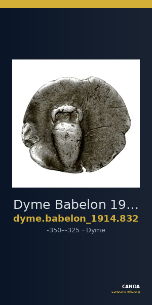 Dyme Babelon 1914 832 — CANOA