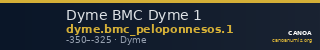 Dyme BMC Dyme 1 — CANOA