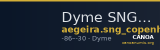 Dyme SNG Copenhagen Dyme 148 — CANOA