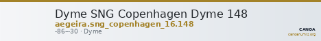 Dyme SNG Copenhagen Dyme 148 — CANOA