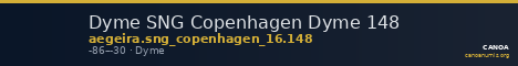 Dyme SNG Copenhagen Dyme 148 — CANOA