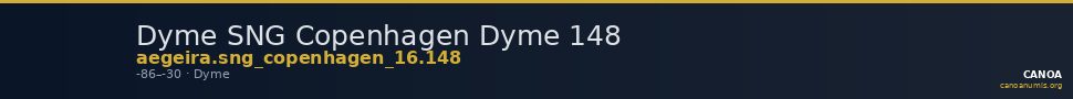 Dyme SNG Copenhagen Dyme 148 — CANOA
