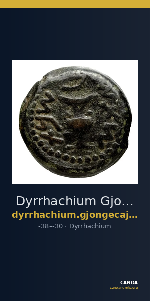 Dyrrhachium Gjongecaj 2019 10 — CANOA
