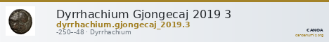 Dyrrhachium Gjongecaj 2019 3 — CANOA