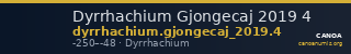 Dyrrhachium Gjongecaj 2019 4 — CANOA