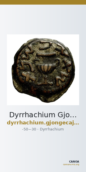 Dyrrhachium Gjongecaj 2019 6 — CANOA