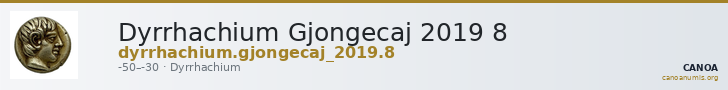 Dyrrhachium Gjongecaj 2019 8 — CANOA