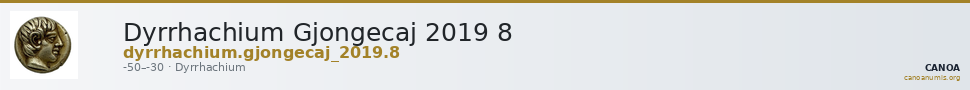 Dyrrhachium Gjongecaj 2019 8 — CANOA