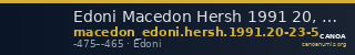 Edoni Macedon Hersh 1991 20, 23-5 — CANOA