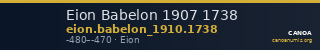 Eion Babelon 1907 1738 — CANOA