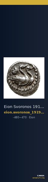 Eion Svoronos 1919 8-9 p.88 — CANOA
