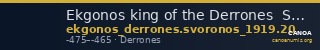 Ekgonos king of the Derrones  Svoronos 1919 20 — CANOA