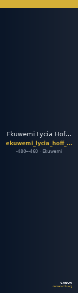 Ekuwemi Lycia Hoff 2017 M140 — CANOA