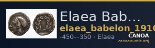 Elaea Babelon 1910 2084-5 — CANOA