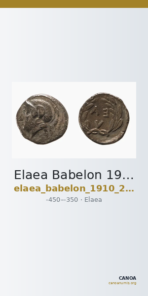 Elaea Babelon 1910 2087 — CANOA