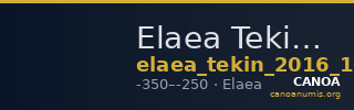 Elaea Tekin 2016 106-107 — CANOA