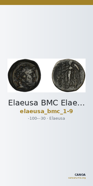 Elaeusa BMC Elaeussa 1-9 — CANOA