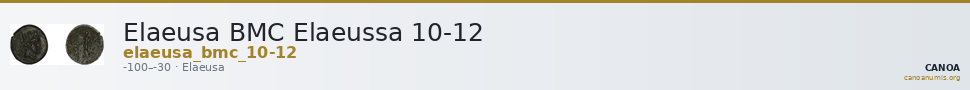 Elaeusa BMC Elaeussa 10-12 — CANOA