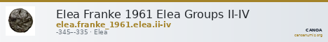 Elea Franke 1961 Elea Groups II-IV — CANOA