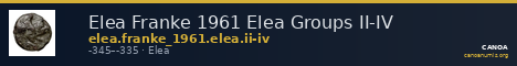 Elea Franke 1961 Elea Groups II-IV — CANOA