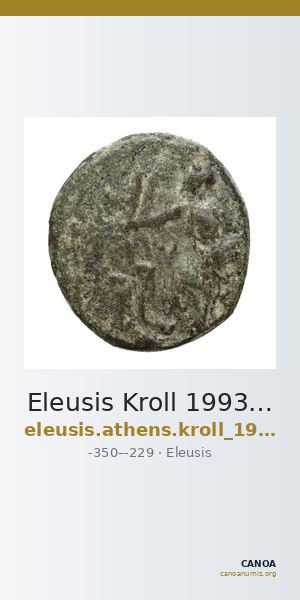 Eleusis Kroll 1993 38, 48-49, 51, 55 — CANOA