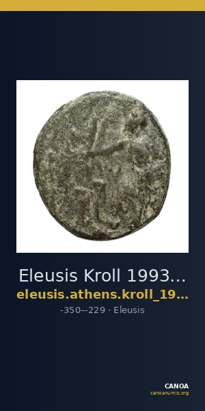 Eleusis Kroll 1993 38, 48-49, 51, 55 — CANOA