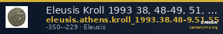 Eleusis Kroll 1993 38, 48-49, 51, 55 — CANOA