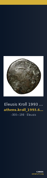 Eleusis Kroll 1993 61, 72-4 — CANOA