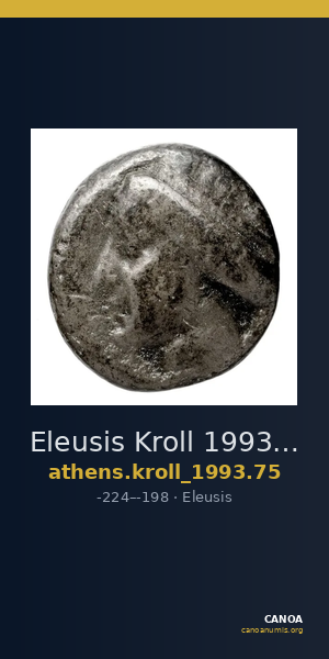 Eleusis Kroll 1993 75 — CANOA