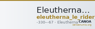 Eleutherna Le Rider 1966 — CANOA