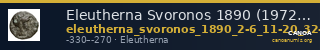 Eleutherna Svoronos 1890 (1972) 2-6, 11-20, 32-33 — CANOA