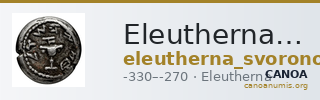 Eleutherna Svoronos 1890 (1972) 22-26 — CANOA