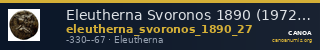 Eleutherna Svoronos 1890 (1972) 27 — CANOA
