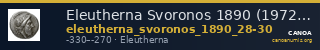 Eleutherna Svoronos 1890 (1972) 28-30 — CANOA