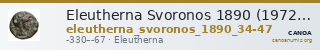 Eleutherna Svoronos 1890 (1972) 34-47 — CANOA